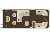 Fish Fish N Cruise 223 Floorplan Image