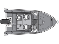 Pro Angler XL 172 Floorplan Image