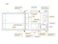 Skinny Guy Campers 6.5 Floorplan Image