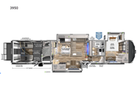 Model G 3950 Floorplan Image