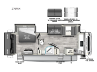 Wildcat MAXX 276FKX Floorplan Image