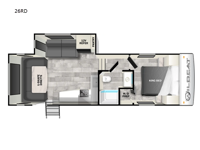 Wildcat 26RD Floorplan Image