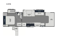 Leprechaun 319MB Ford 450 Floorplan Image