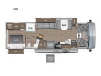 2025 Entegra Coach Vision XL 34B Floorplan