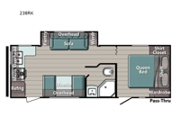 Innsbruck Ultra Lite 238RK Floorplan Image