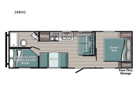 Innsbruck Ultra Lite 26BHG Floorplan Image