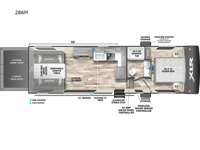 XLR Boost 286M Floorplan