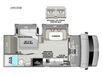 New 2025 Forest River RV Forester MBS 2401DSB image