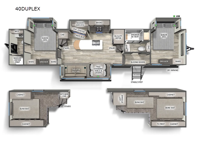 Sierra 40DUPLEX Floorplan