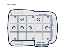 Happier Camper HC1 Breeze Floorplan Image