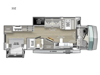 FR3 Plus 33Z Floorplan Image