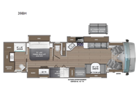 2025 Entegra Coach Reatta XL 39BH Floorplan