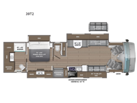 2025 Entegra Coach Reatta XL 39T2 Floorplan