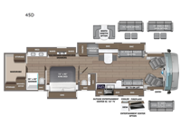 Cornerstone 45D Floorplan Image