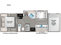 Quantum SE SE28 Ford Floorplan Image
