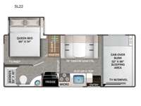 Quantum SE SL22 Chevy Floorplan Image