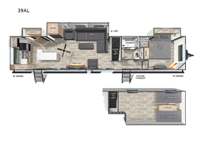 Timberwolf 39AL Floorplan Image