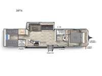 Timberwolf 39TN Floorplan Image
