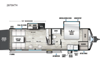 Alta 2870KTH Floorplan Image