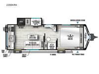 Alta 2350KRK Floorplan Image