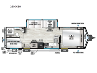 Alta 2800KBH Floorplan