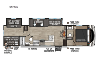 Sportsmen 302BHK Floorplan Image