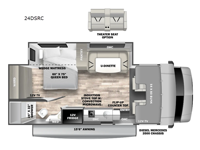 Solera 24DSRC Floorplan Image