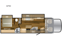 Triumph Super C 32TSC Floorplan Image