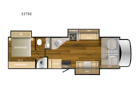 Triumph Super C 33TSC Floorplan Image