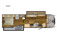 Triumph Super C 35TSC Floorplan Image