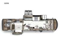 Encore SE 365RB Floorplan Image