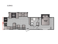 Northland Limited 315RKS Floorplan Image