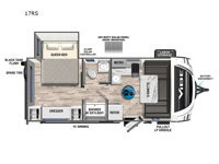 Vibe 17RS Floorplan Image