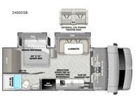 Sunseeker MBS 2400DSB Floorplan Image