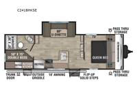 Connect SE C241BHKSE Floorplan Image