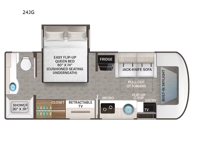 Compass AWD 24JG Floorplan Image