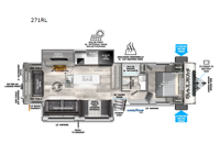 Salem Hemisphere 271RL Floorplan Image