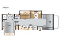 Entrada 2600DS Floorplan Image