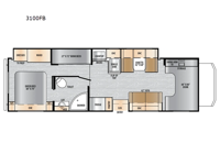 Entrada 3100FB Floorplan Image