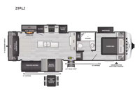 New 2025 Keystone RV Cougar Half-Ton 29RLI image