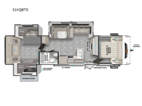 Wildwood 31KQBTS Floorplan Image