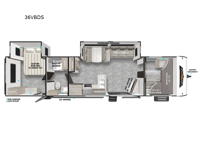 Wildwood 36VBDS Floorplan Image