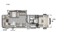 Wildwood 27RK Floorplan Image