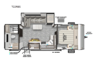 Wildwood T22RBS Floorplan Image