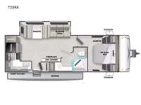 Wildwood T25RK Floorplan Image