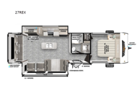 Wildwood 27REX Floorplan Image