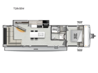 Wildwood T28VIEW Floorplan Image