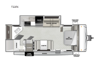 Wildwood T22FK Floorplan Image