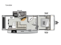 Wildwood T24VIEW Floorplan Image