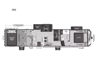 Raptor Carbon Series 360 Floorplan Image